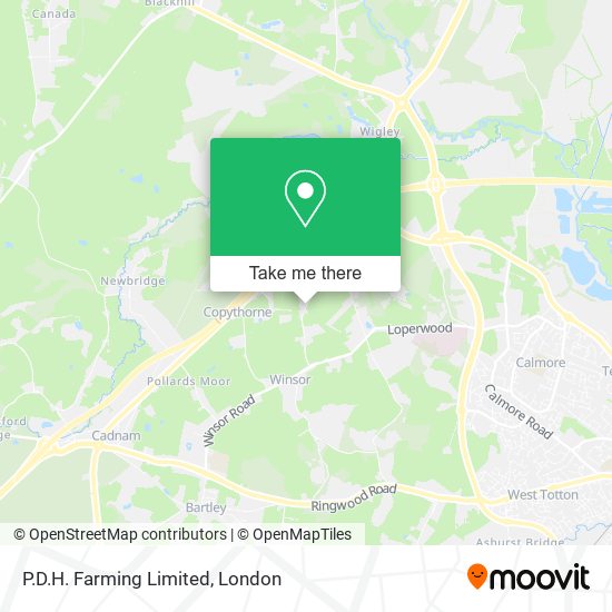 P.D.H. Farming Limited map