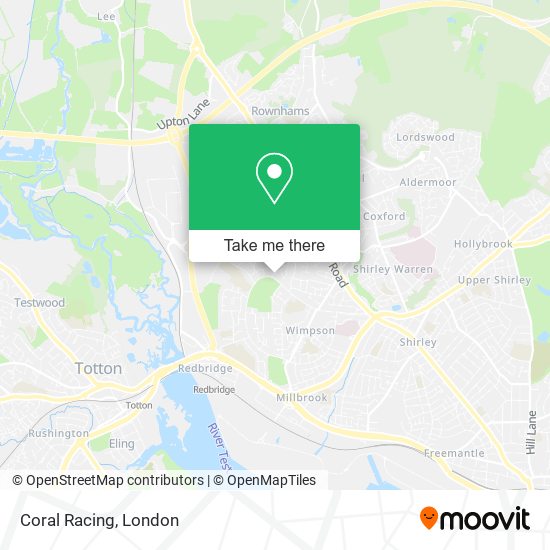 Coral Racing map