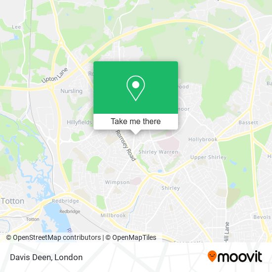 Davis Deen map