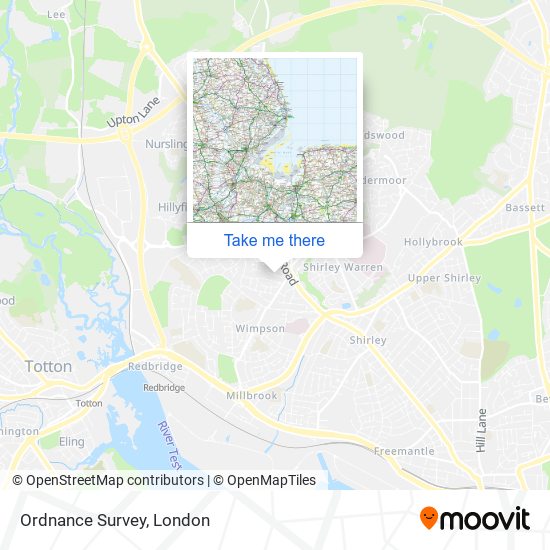 Ordnance Survey map