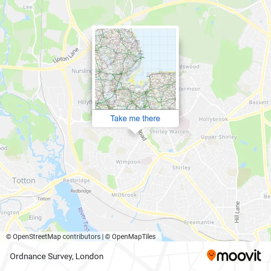Ordnance Survey map