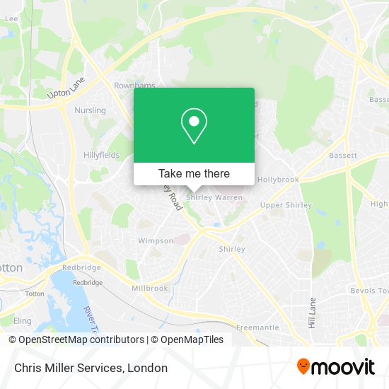 Chris Miller Services map