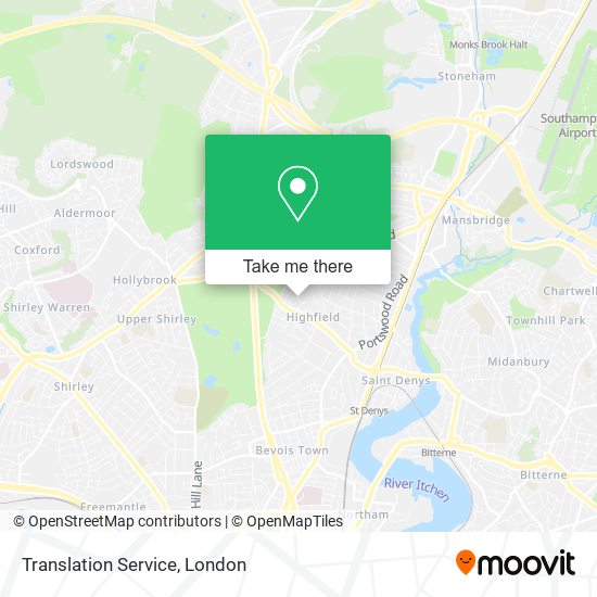 Translation Service map