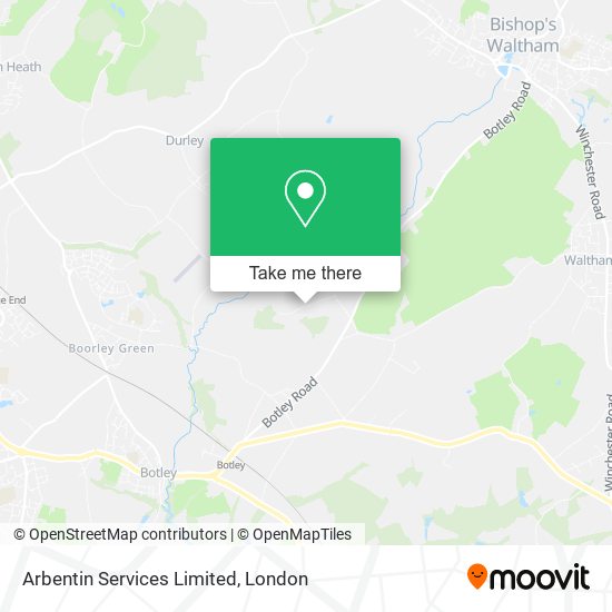 Arbentin Services Limited map