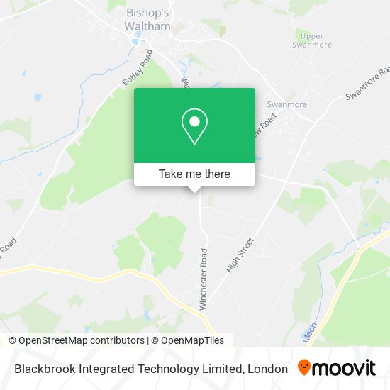Blackbrook Integrated Technology Limited map