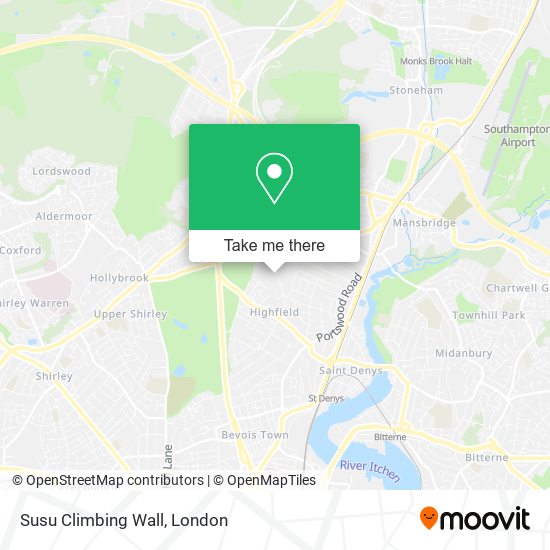 Susu Climbing Wall map