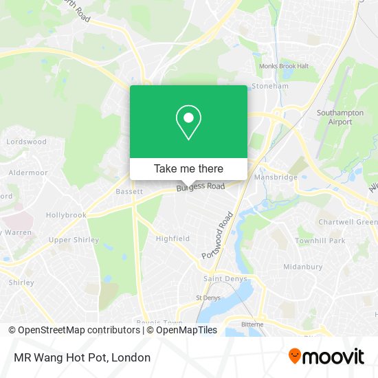 MR Wang Hot Pot map