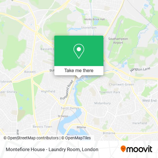 Montefiore House - Laundry Room map