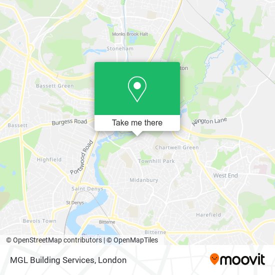 MGL Building Services map