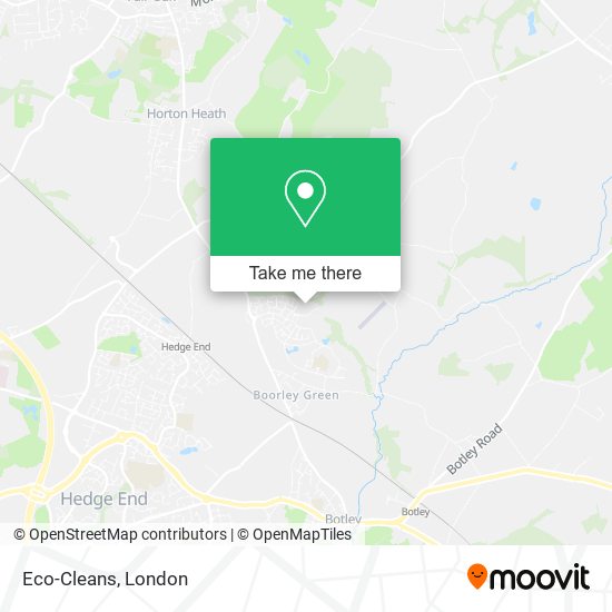 Eco-Cleans map