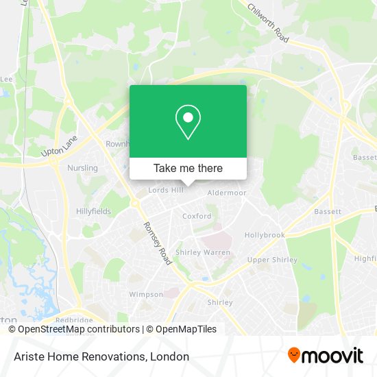 Ariste Home Renovations map