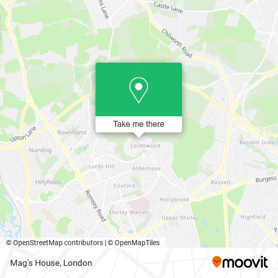 Mag's House map