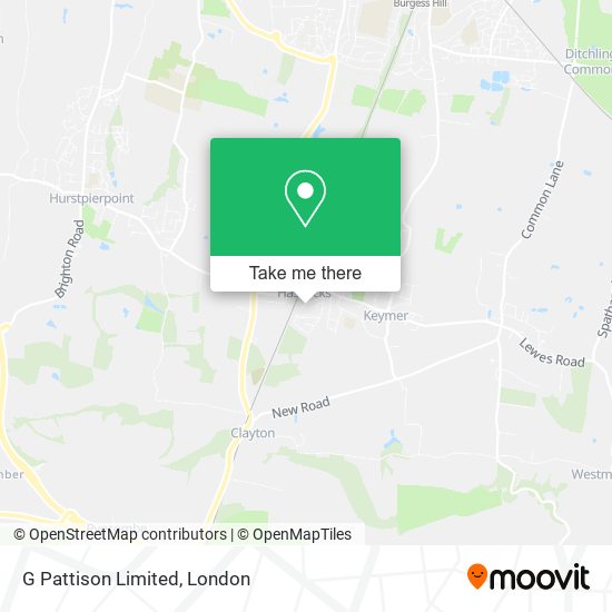 G Pattison Limited map