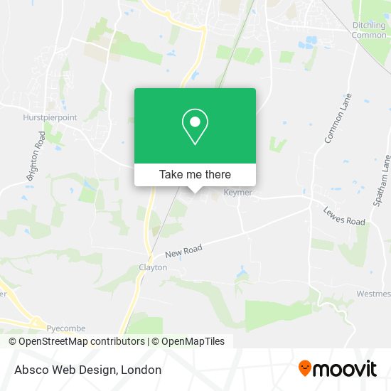 Absco Web Design map