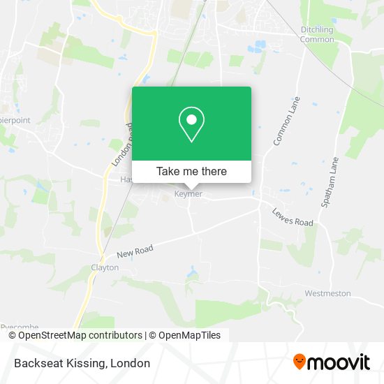Backseat Kissing map