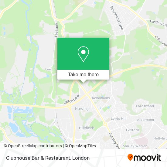 Clubhouse Bar & Restaurant map