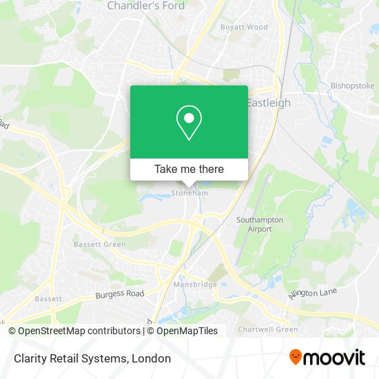 Clarity Retail Systems map