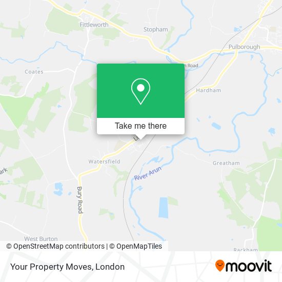 Your Property Moves map