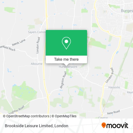 Brookside Leisure Limited map
