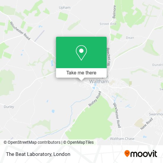 The Beat Laboratory map