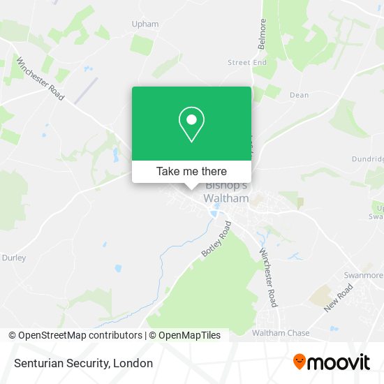 Senturian Security map