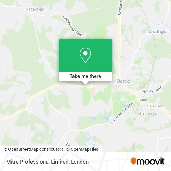 Mitre Professional Limited map