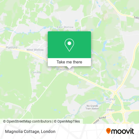 Magnolia Cottage map