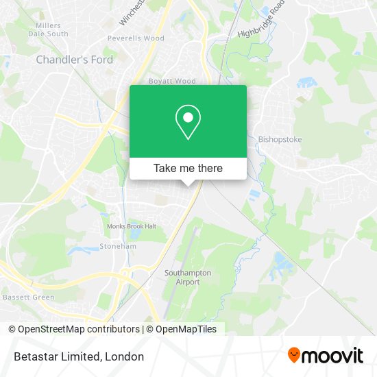 Betastar Limited map
