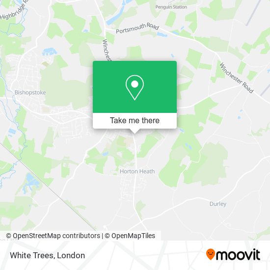 White Trees map