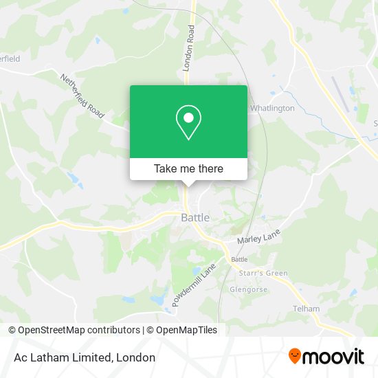 Ac Latham Limited map