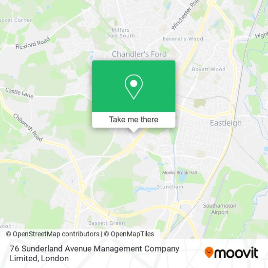 76 Sunderland Avenue Management Company Limited map