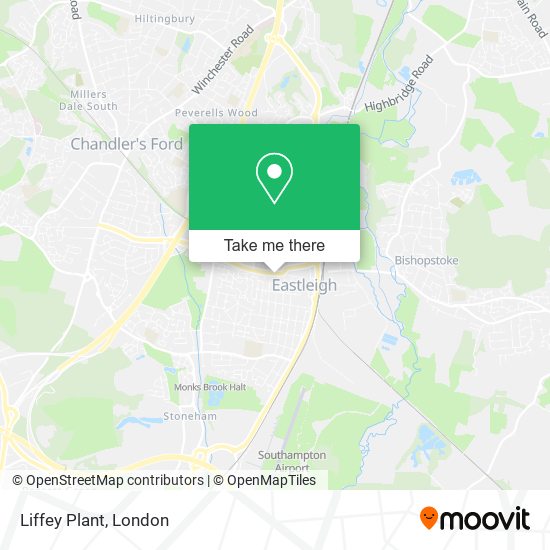 Liffey Plant map