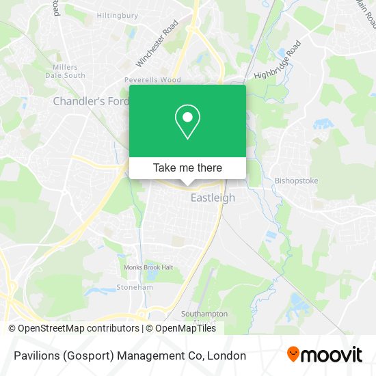 Pavilions (Gosport) Management Co map