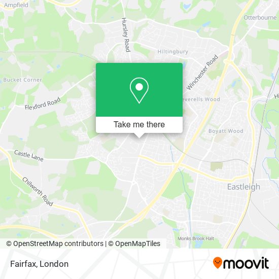 Fairfax map