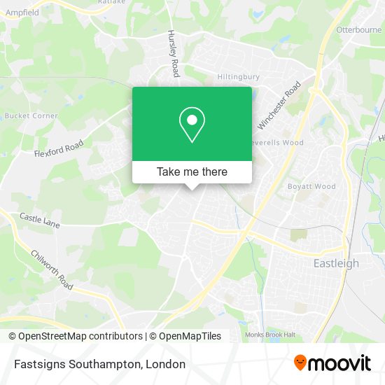 Fastsigns Southampton map