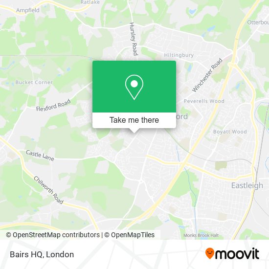 Bairs HQ map