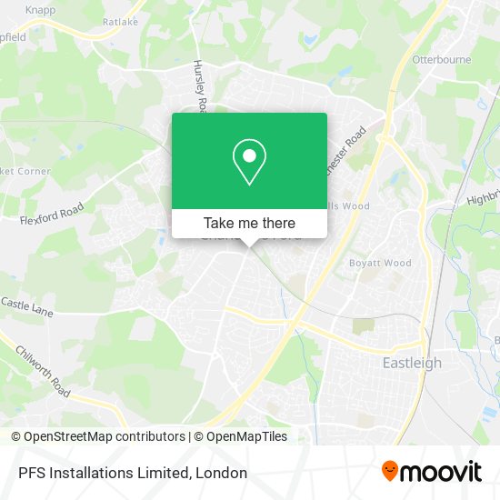 PFS Installations Limited map