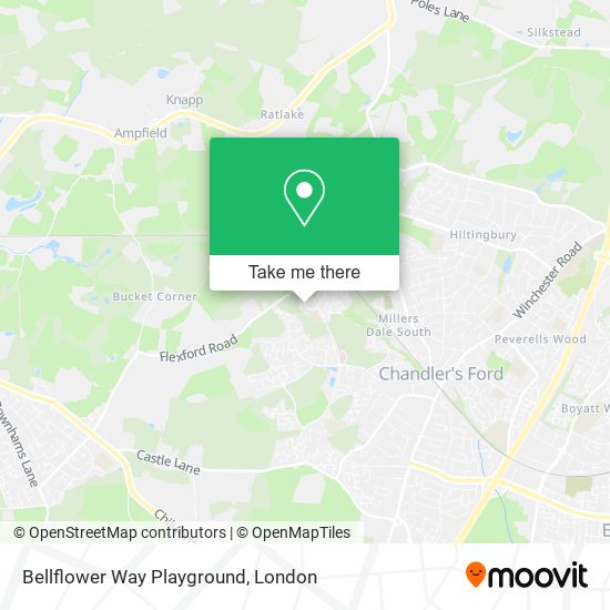 Bellflower Way Playground map