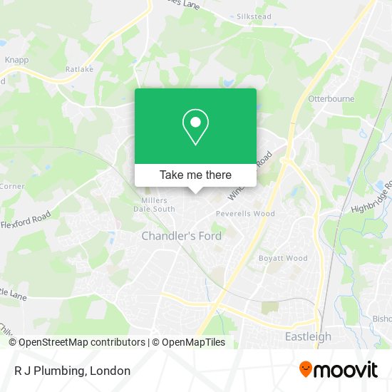 R J Plumbing map