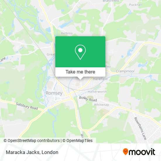 Maracka Jacks map
