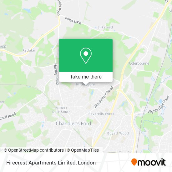 Firecrest Apartments Limited map