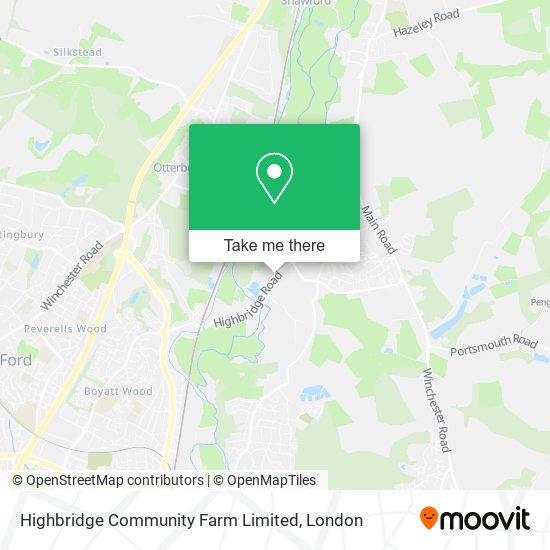 Highbridge Community Farm Limited map