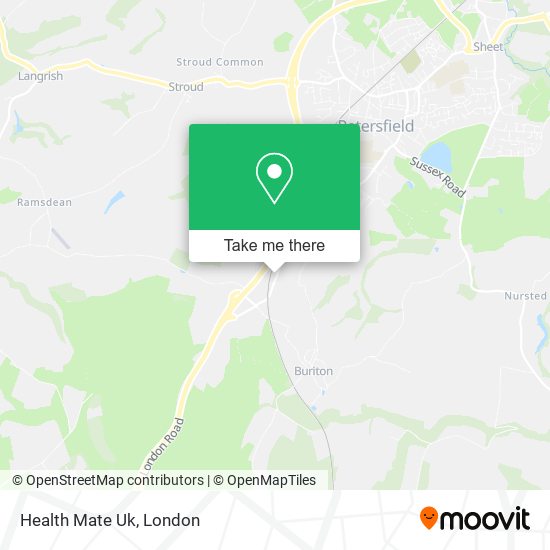 Health Mate Uk map