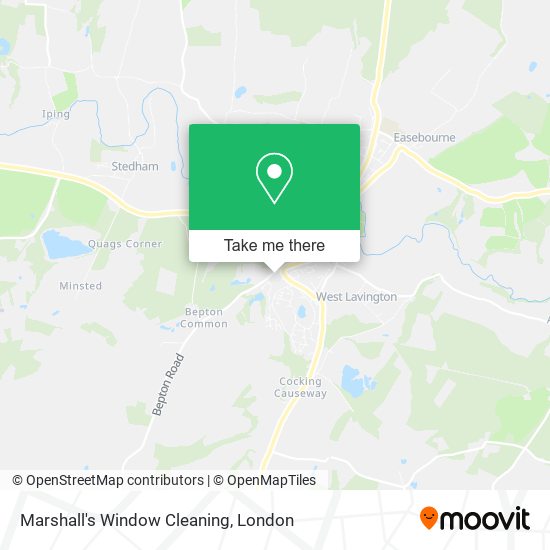 Marshall's Window Cleaning map