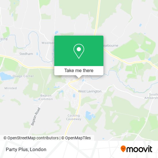 Party Plus map
