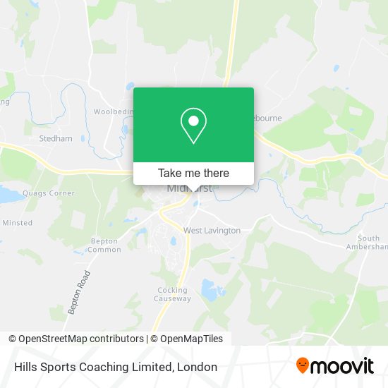 Hills Sports Coaching Limited map
