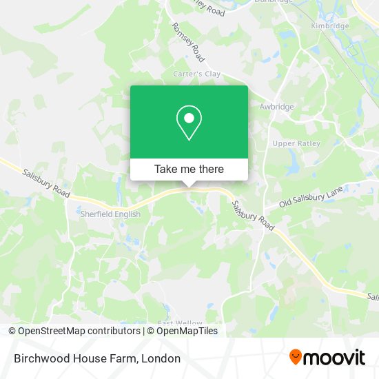 Birchwood House Farm map