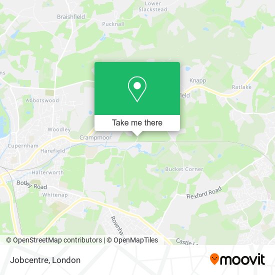Jobcentre map