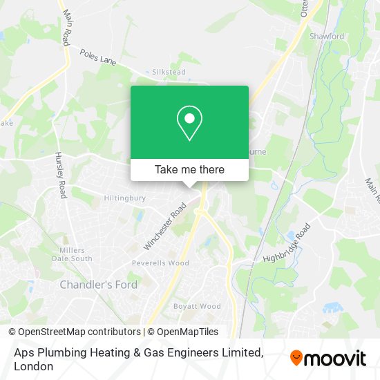 Aps Plumbing Heating & Gas Engineers Limited map