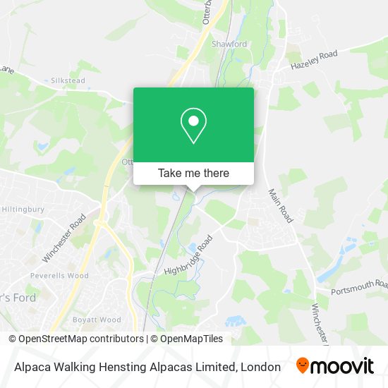 Alpaca Walking Hensting Alpacas Limited map